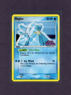 Regice 27/110 Holon Phantoms Reverse Holo Pokemon - Image 1