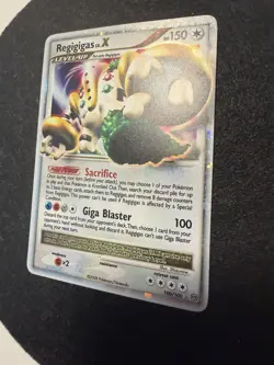 Pokemon TCG Regigigas LV.X Holo Rare Card Stormfront 100/100 NM - Image 3