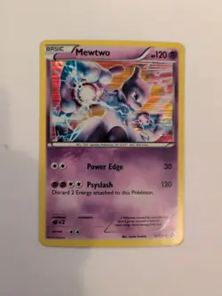 Pokemon Mewtwo Holo 53/113 Legendary Treasures - Image 2