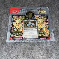 Pokemon TCG - Ascended Heroes 2 Pack Collection Blister - Larry's Komala- SEALED - Image 1