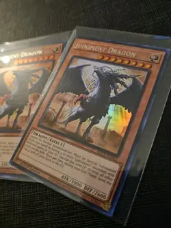 3x Judgment Dragon BLC1-EN012 Silver Ultra Rare 1st Ed YuGiOh NM Playset - Image 2