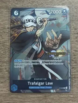 Trafalgar Law (CS 2023 Celebration Pack) P-009 One Piece Promotion Cards Foil - Image 1