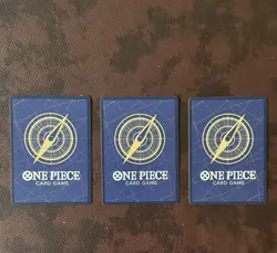 Lot of 3 - Ground Death OP14-096 One Piece CG Holo Rare Playset (MINT) - Image 4
