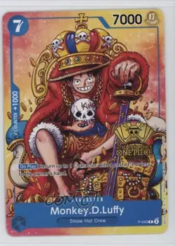 2022-Current One Piece Card Game: Promos English Monkey D Luffy #P-043 - Image 1