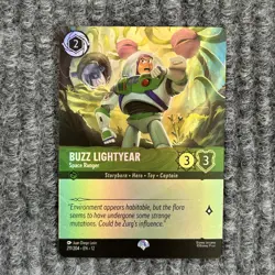 Disney Lorcana Wilds Unknown Buzz Lightyear 211/204 Epic Foil - Image 1