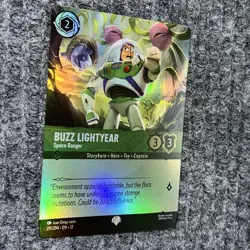 Disney Lorcana Wilds Unknown Buzz Lightyear 211/204 Epic Foil - Image 3