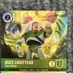 Disney Lorcana Wilds Unknown Buzz Lightyear 211/204 Epic Foil - Image 5