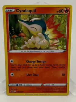 Cyndaquil SWSH221 SWSH: Sword & Shield Promo Cards Holo - Image 1
