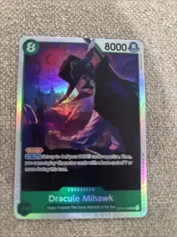 Dracule Mihawk OP12-030 SR Legacy Of The Master One Piece Card Game English - Image 1