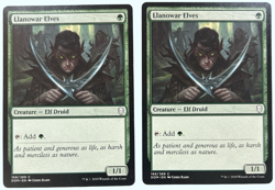 4X Llanowar Elves, Dominaria, Near Mint, Magic: The Gathering MTG - Image 1