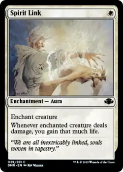 NM - Spirit Link [DMR - 29] Dominaria Remastered - Image 1