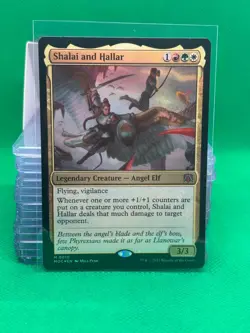 MTG - SHALAI AND HALLAR(foil) - March of the Machine Com (M) - Image 1