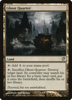 Magic The Gathering MTG GHOST QUARTER Innistrad NM Near Mint - Image 1