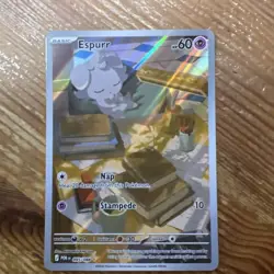 Pokemon Espurr 095/088 Illustration Rare Perfect Order pack fresh - Image 1