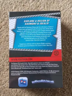 Pokemon TCG Scarlet & Violet Black Bolt Booster Bundle 6 Packs (BRAND NEW) ✅📦 - Image 3