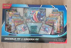 Pokemon TCG Greninja Kingdra ex Special Collection SEALED 8 Booster Packs - Image 1