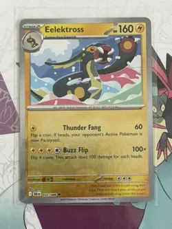 Pokemon TCG Eelektross Black Bolt 032/086 Master Ball - Image 1