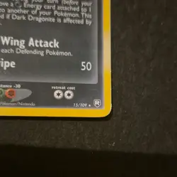 Pokemon Dark Dragonite 15/109 Holo Rare LP/NM EX Team Rocket Returns 2004 - Image 5