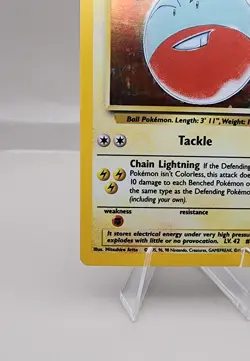 Pokemon TCG Electrode Jungle 2/64 Holo Unlimited Holo Rare - Image 4