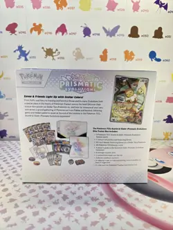 Pokemon TCG Scarlet & Violet Prismatic Evolutions Elite Trainer Box - Image 2