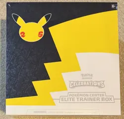 Pokemon Center Celebrations Elite Trainer Box ETB 25th Anniversary PC - Sealed - Image 1