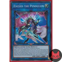 Yugioh Exceed the Pendulum AGOV-EN045 Super Rare 1st Edition NM - Image 1