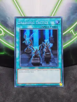 Yugioh Dragonic Tactics LCKC-EN073 Secret Rare 1st Edition NM - Image 1