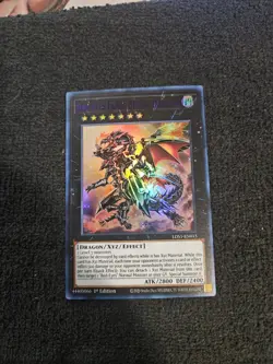 Yugioh Red-Eyes Flare Metal Dragon (Purple) LDS1-EN015 Ultra Rare 1st Ed - NM - Image 1