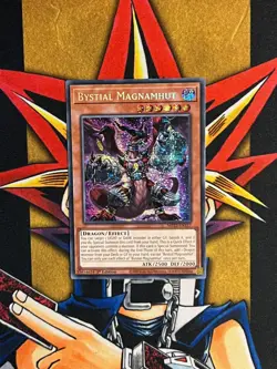 MP23-EN157 Bystial Magnamhut Secret Rare 1st Edition NM Yugioh Card - Image 1