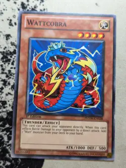 Wattcobra - PHSW-EN028 - Common Unlimited Yugioh - Image 1