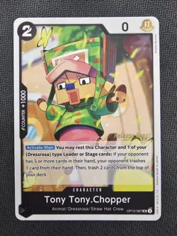 One Piece TCG - OP10-087 - Tony Tony.Chopper - Prerelease Promo - ENG - Image 1