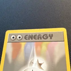 Pokemon Double Colorless Energy Base Set Uncommon English 96/102 1999 Card - Image 3