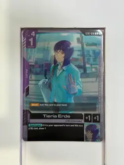[Promo] ST07-010 Tieria Erde - Gundam TCG Card Game Alternate Art Bandai - Image 1