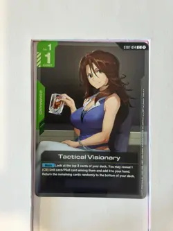 [Promo] ST07-014 Tactical Visionary Gundam TCG Card Game Alternate Art Bandai - Image 1