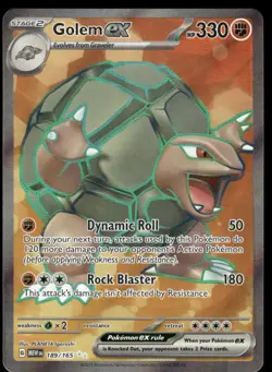 Pokemon Cards Golem ex 189/165 151 Ultra Rare NM *2 - Image 1