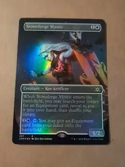 Stoneforge Mystic (Borderless) Double Masters Foil - Image 1