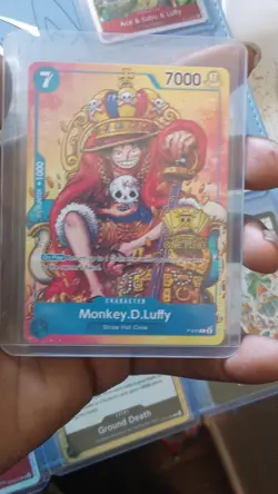 One Piece Card Game Mystery Card - CHASE CARD Monkey D. Luffy King 7000 Power - Image 1