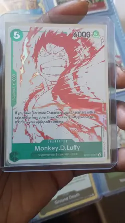 One Piece Card Game Mystery Card - CHASE CARD Monkey D. Luffy King 7000 Power - Image 4
