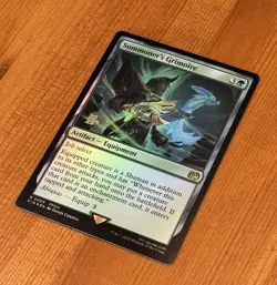 Summoner's Grimoire [Prerelease] R 0205, NM Foil Promo MTG Final Fantasy XIV FIN - Image 2