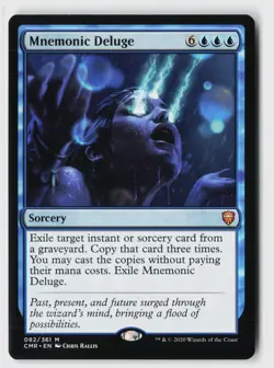 Mnemonic Deluge #82 (NM) Commander Legends CMR Magic MTG - Image 1