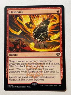 MTG Secrets of Strixhaven R Flashback #0115 - Image 1