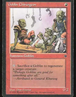 Goblin Chirurgeon (Frazier) Common Fallen Empires Magic: The Gathering MP - Image 1