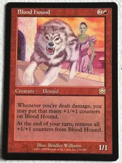 Blood Hound 176 R Mercadian Masques - Image 1