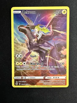 🔥 Zekrom TG05/TG30 Sword Shield Brilliant Stars Trainer Gallery Holo Pokemon NM - Image 1