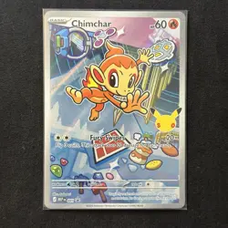 Pokemon TCG Chimchar 41 First Partner Collection Black Star Promo - Image 1