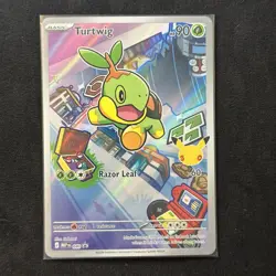 Pokemon TCG Turtwig 40 First Partner Collection Black Star Promo - Image 1