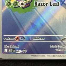 Pokemon TCG Turtwig 40 First Partner Collection Black Star Promo - Image 3
