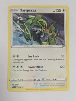 Rayquaza 14/15 - 2025 McDonalds Happy Meal Pokemon Dragon Discovery - NM - Image 1