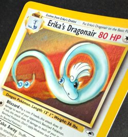 Pokemon TCG: Erika's Dragonair 4/132 Gym Heroes WoTC Holo Rare LP+ - Image 3