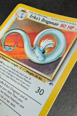 Pokemon TCG: Erika's Dragonair 4/132 Gym Heroes WoTC Holo Rare LP+ - Image 5